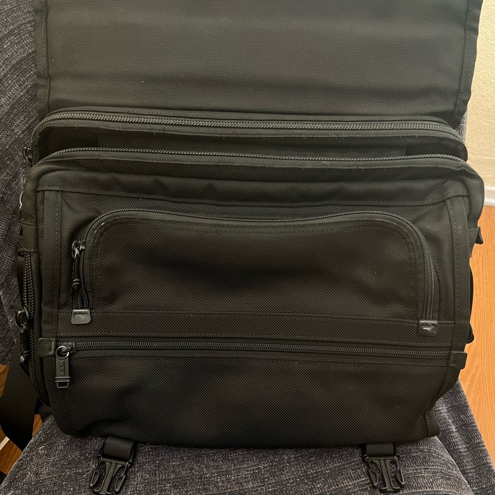Tumi Alpha T-Pass MD Laptop Messenger Bag